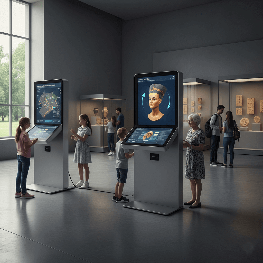 Interactive Museum Information Kiosks